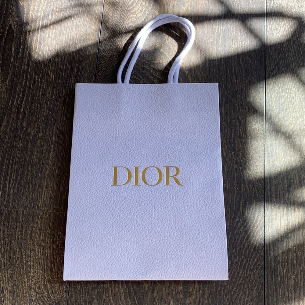 New Dior shopping bag